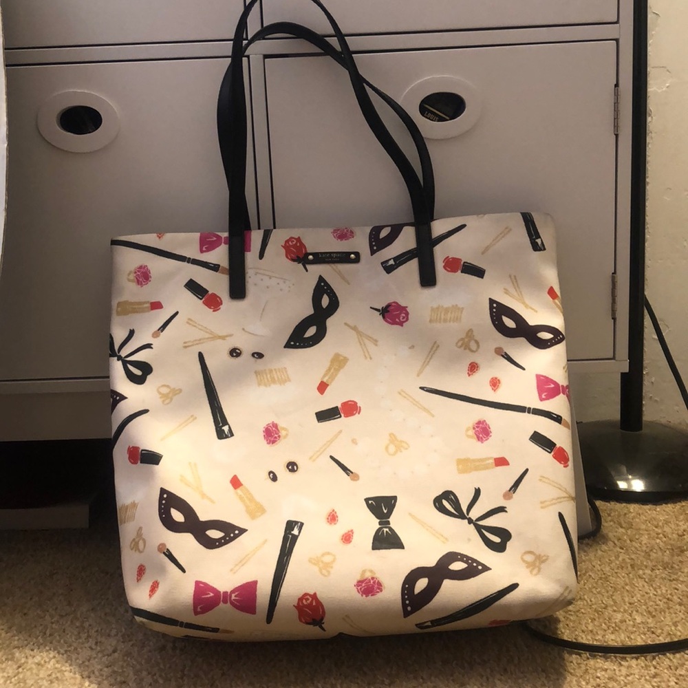 Kate Spade ♠️ Tote Bag Makeup Bon Shopper Tote